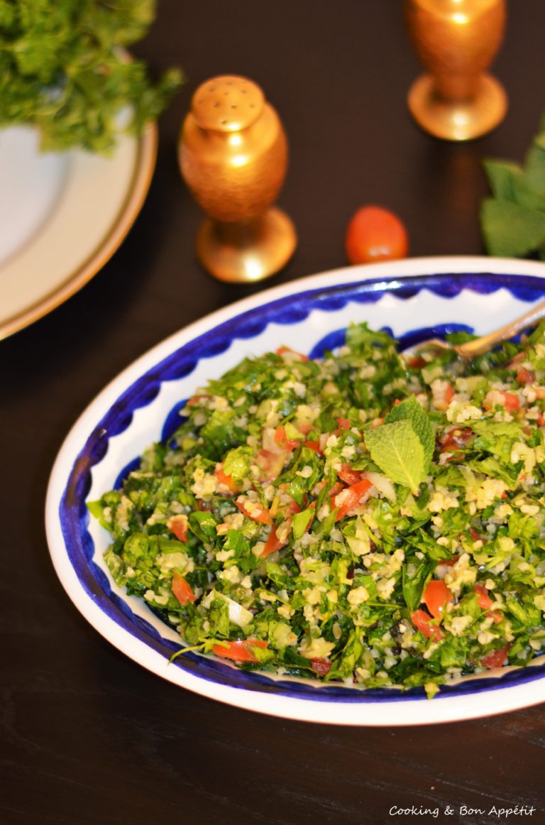 Taboulé libanais {Foodista Challenge 17} • Cooking & Bon appétit