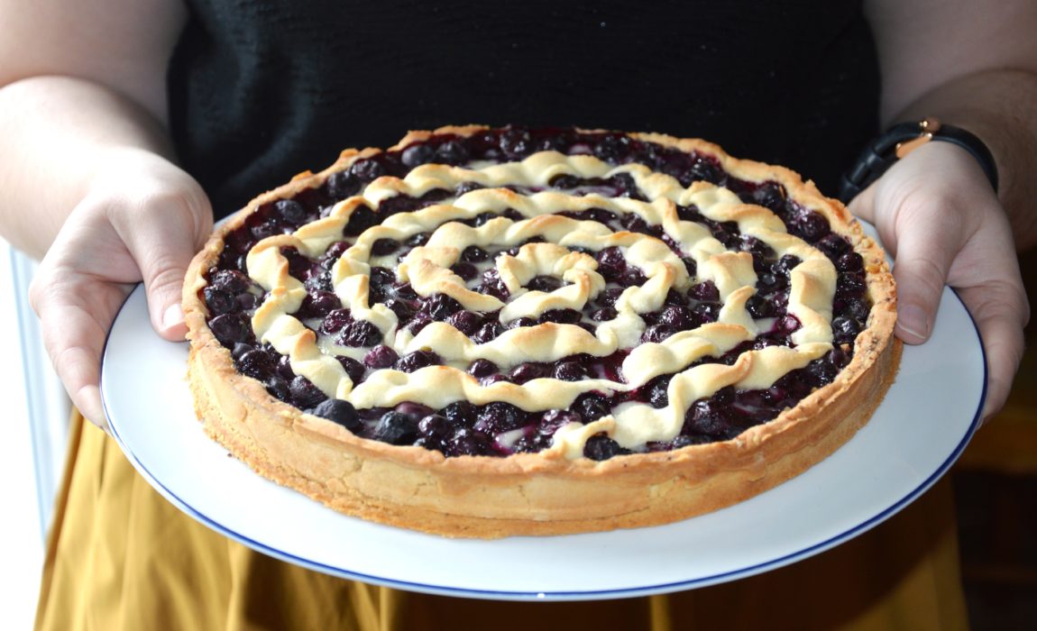 Tarte aux myrtilles